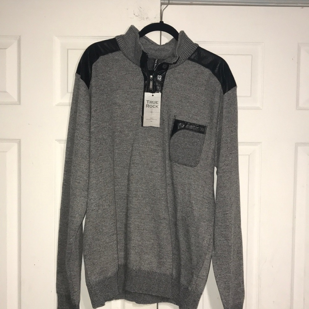 NWT Men’s True Rock Embellished Sweater